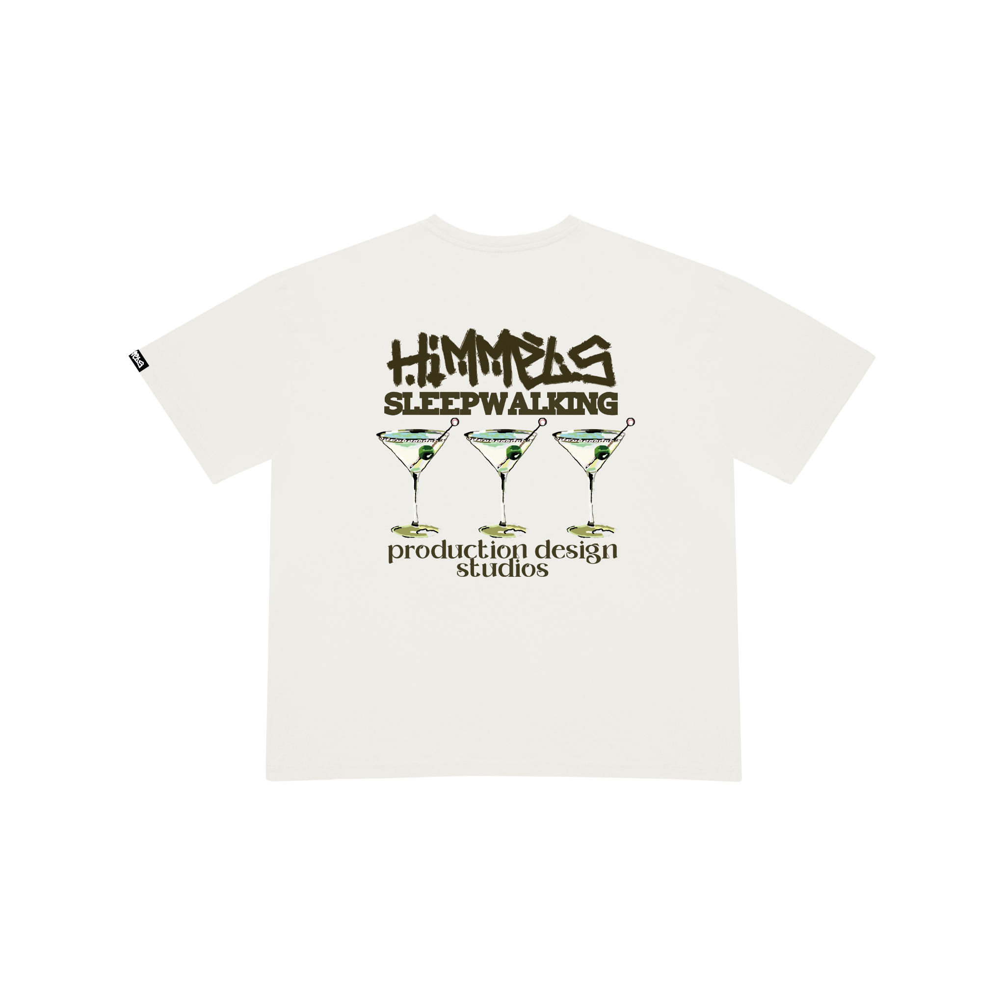 SLEEPWALKING  WHITE TEE