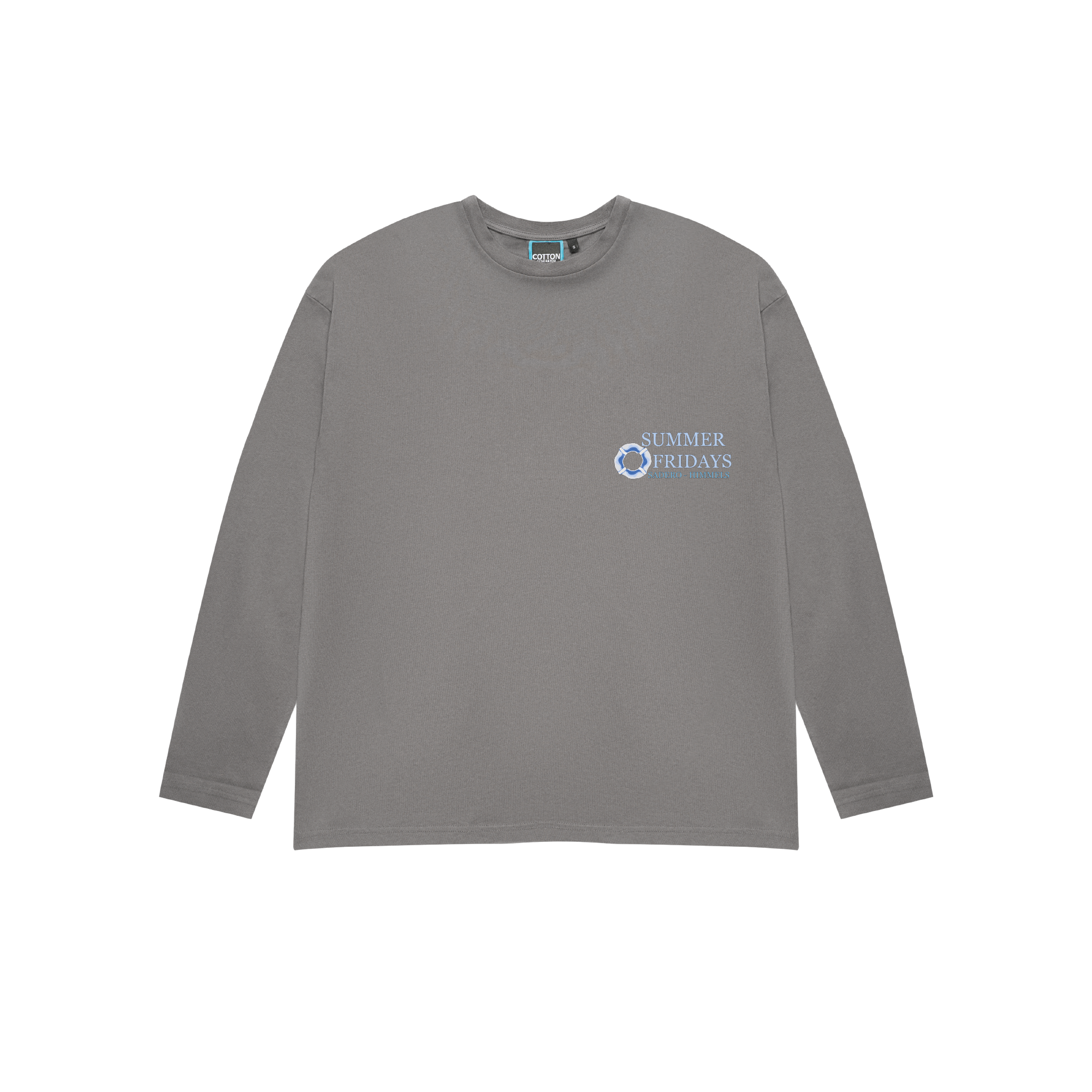 SUMMER FRIDAYS CHARCOAL LONGSLEEVE