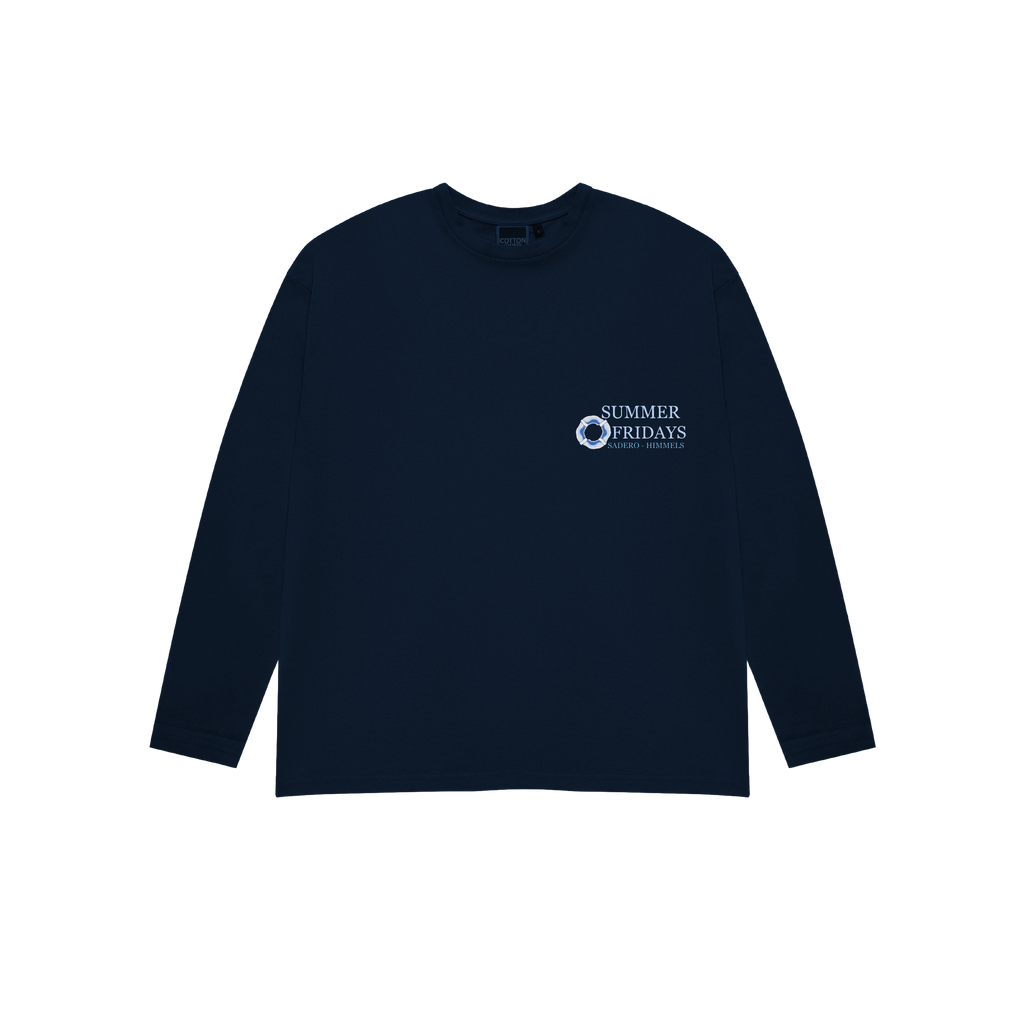 SUMMER FRIDAYS NAVY BLUE LONGSLEEVE