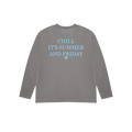 SUMMER FRIDAYS CHARCOAL LONGSLEEVE