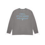 SUMMER FRIDAYS CHARCOAL LONGSLEEVE