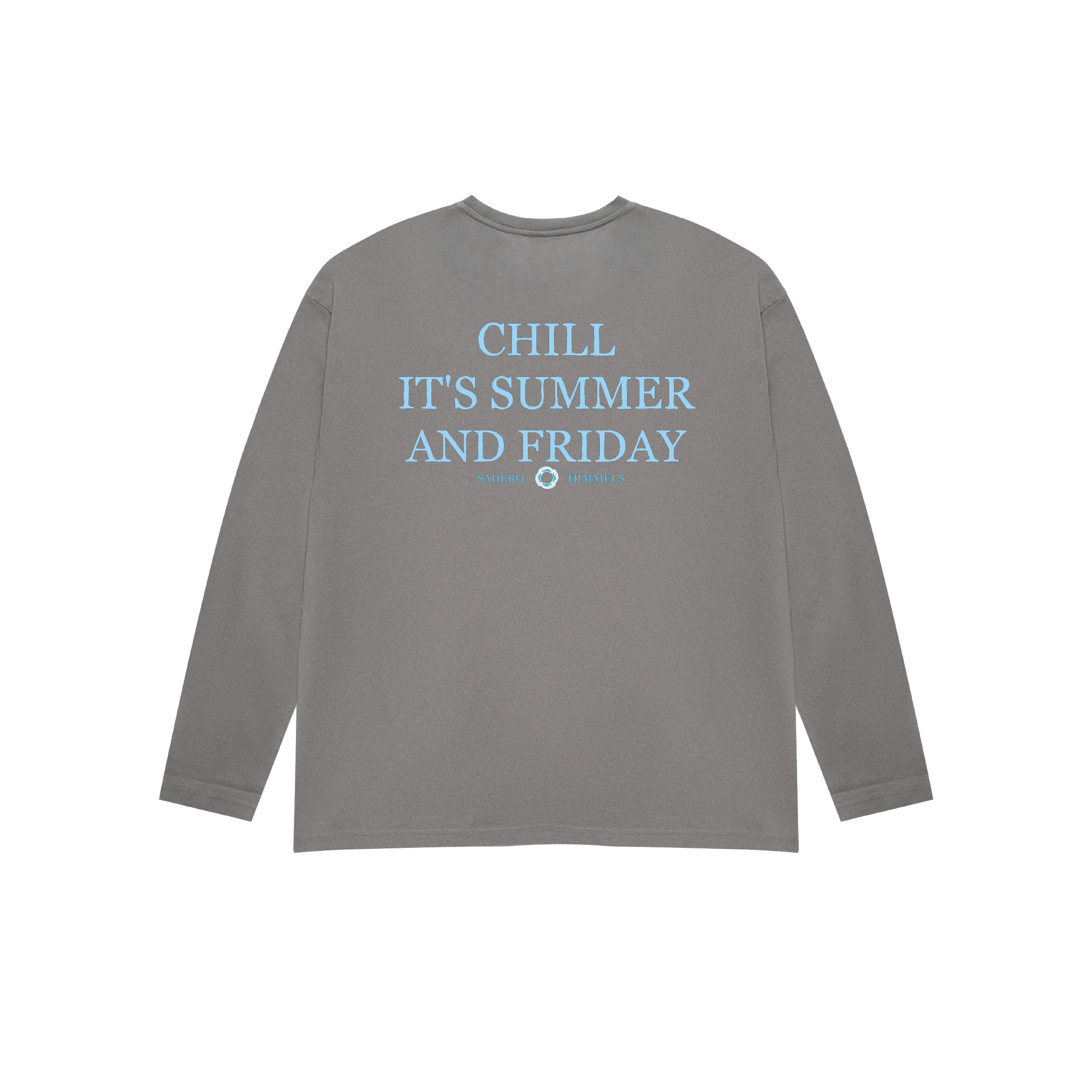 SUMMER FRIDAYS CHARCOAL LONGSLEEVE