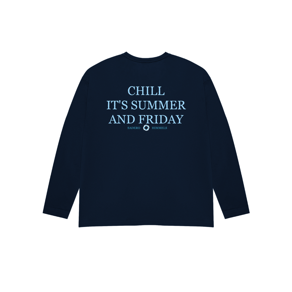 SUMMER FRIDAYS NAVY BLUE LONGSLEEVE
