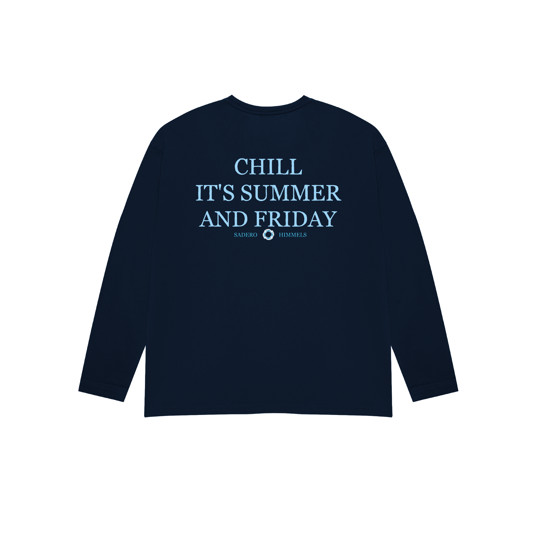SUMMER FRIDAYS NAVY BLUE LONGSLEEVE