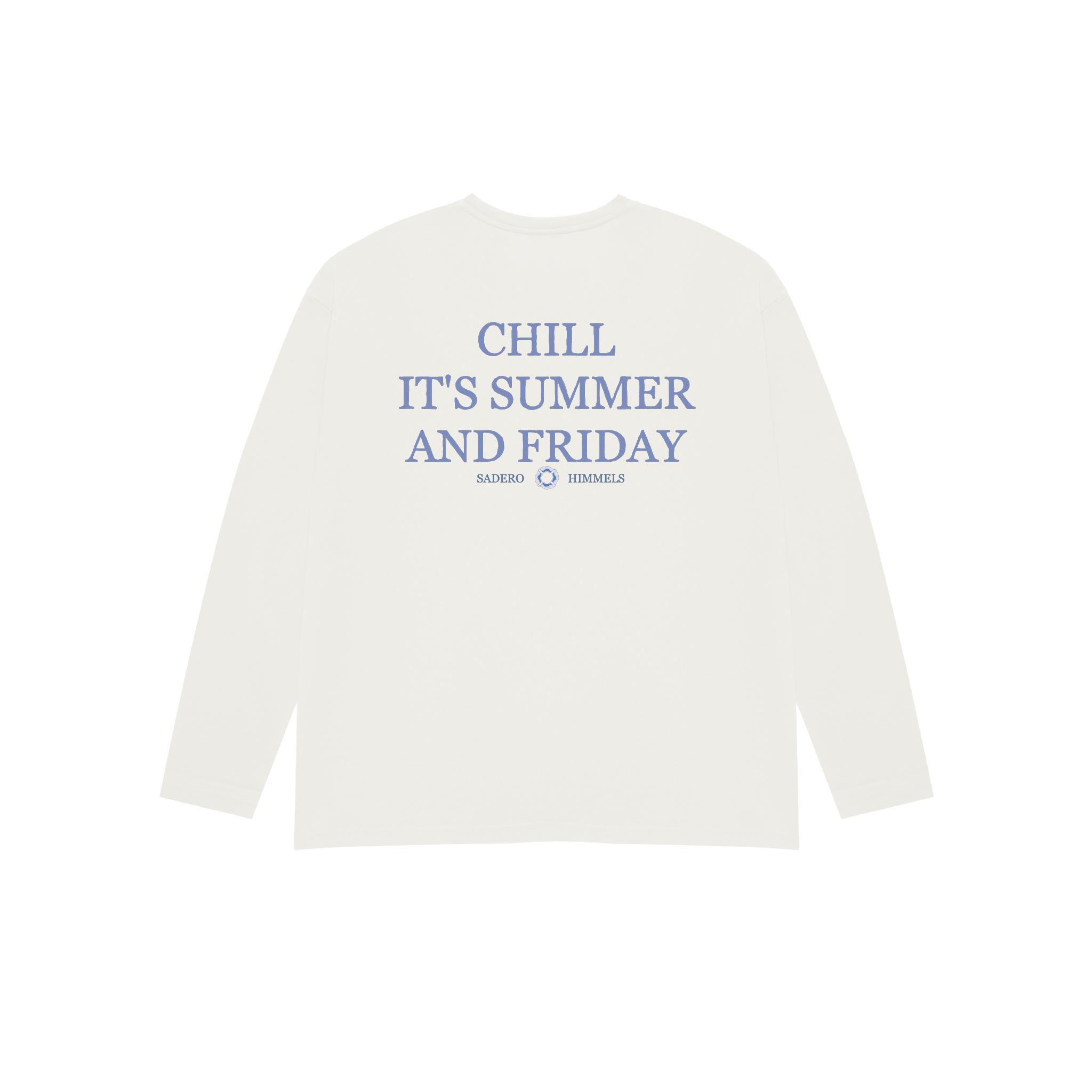 SUMMER FRIDAYS WHITE LONGSLEEVE