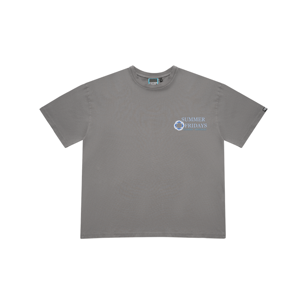 SUMMER FRIDAYS CHARCOAL TEE