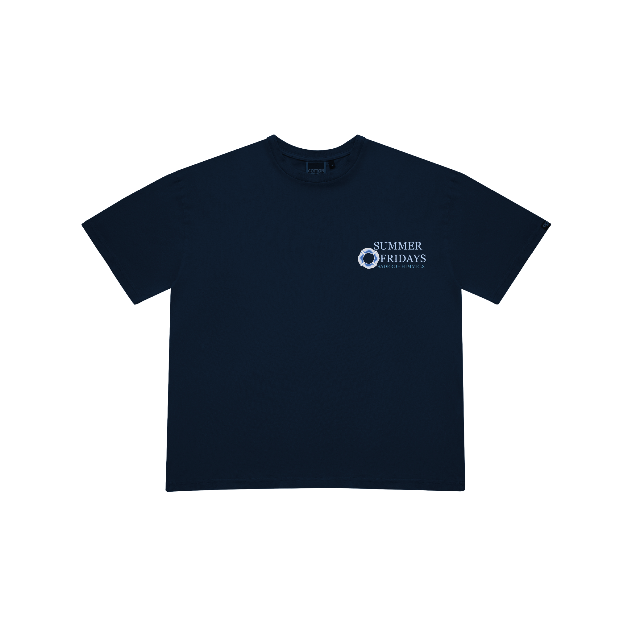 SUMMER FRIDAYS NAVY BLUE TEE