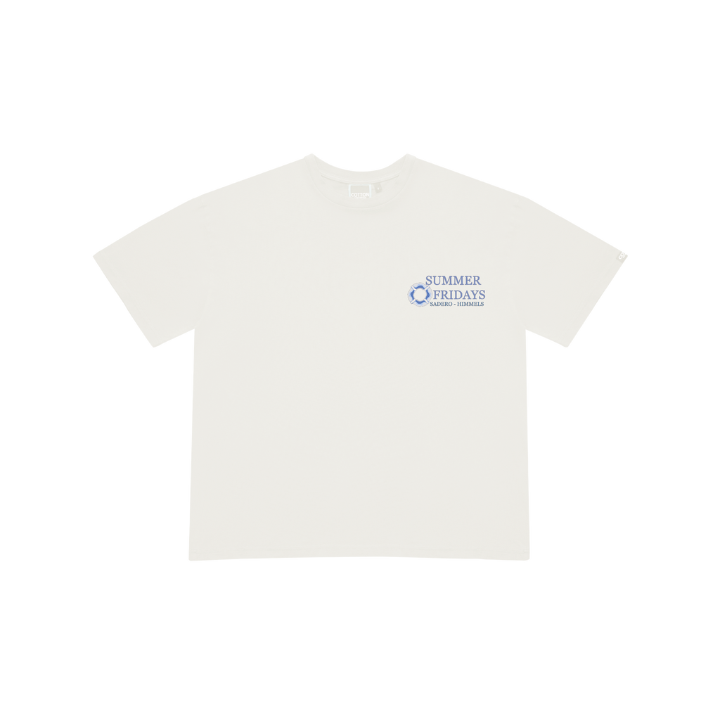 SUMMER FRIDAYS WHITE TEE