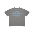 SUMMER FRIDAYS CHARCOAL TEE