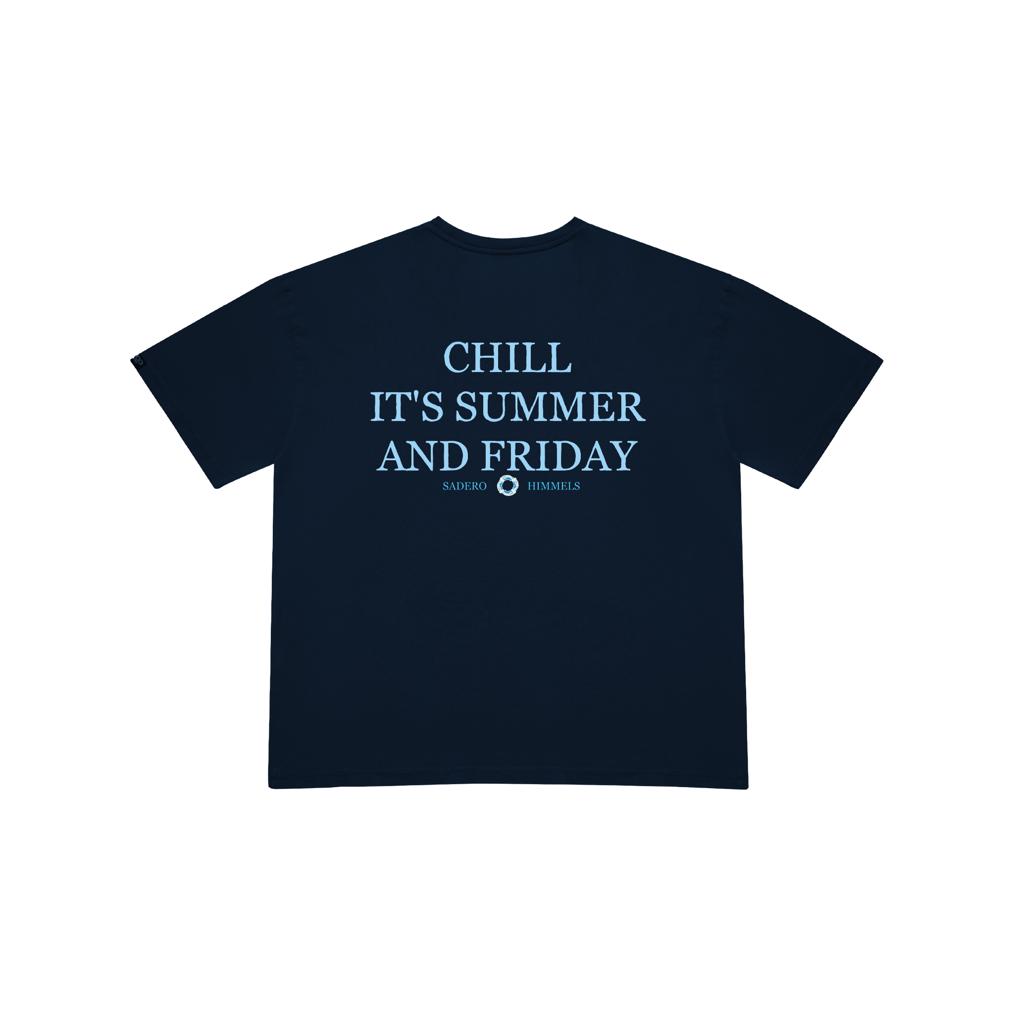 SUMMER FRIDAYS NAVY BLUE TEE