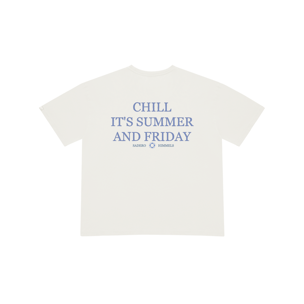 SUMMER FRIDAYS WHITE TEE