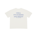 SUMMER FRIDAYS WHITE TEE