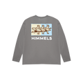SURF LOBBY LONG SLEEVE T-SHIRT CHARCOAL