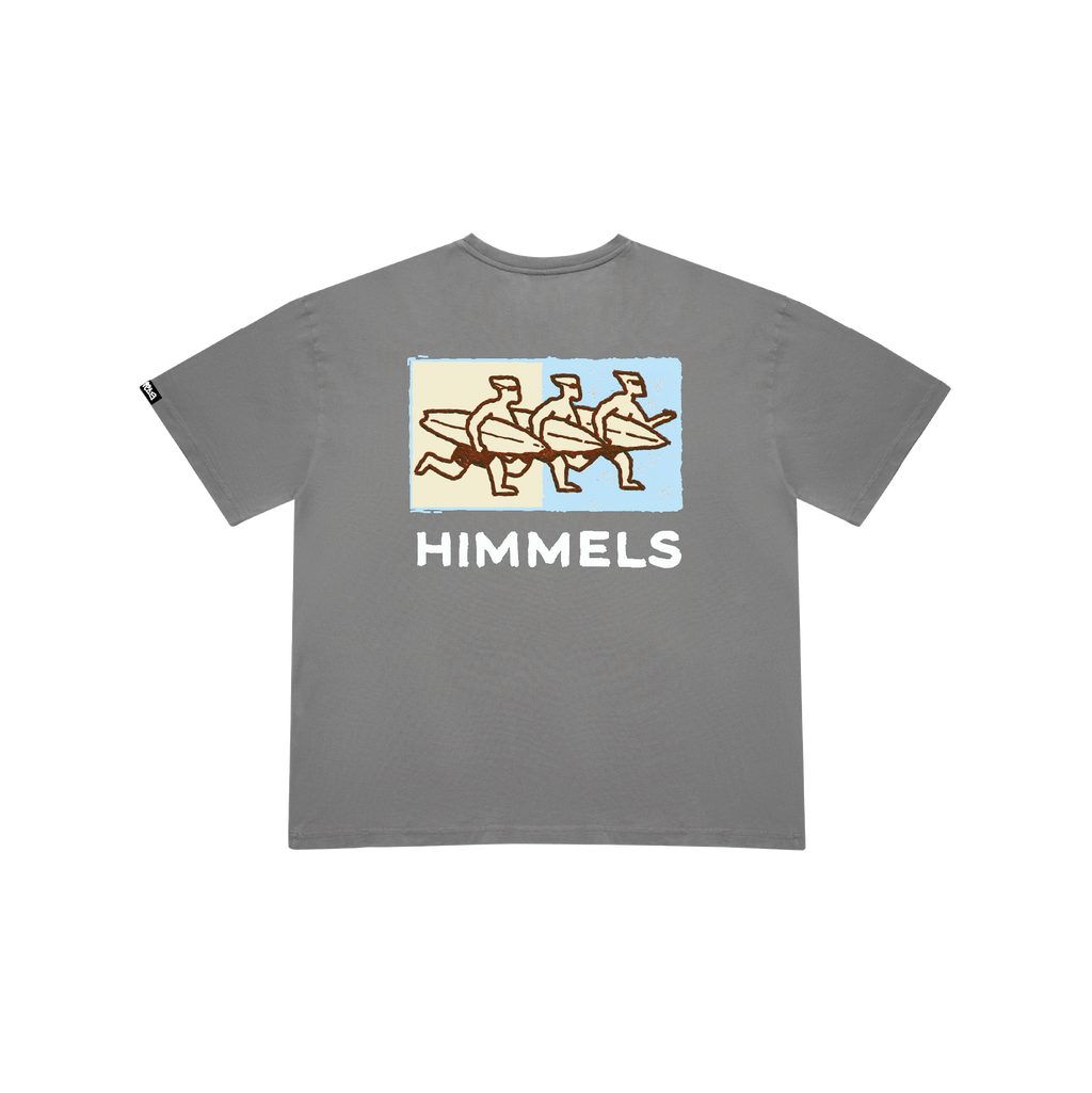 SURF LOBBY CHARCOAL T-SHIRT