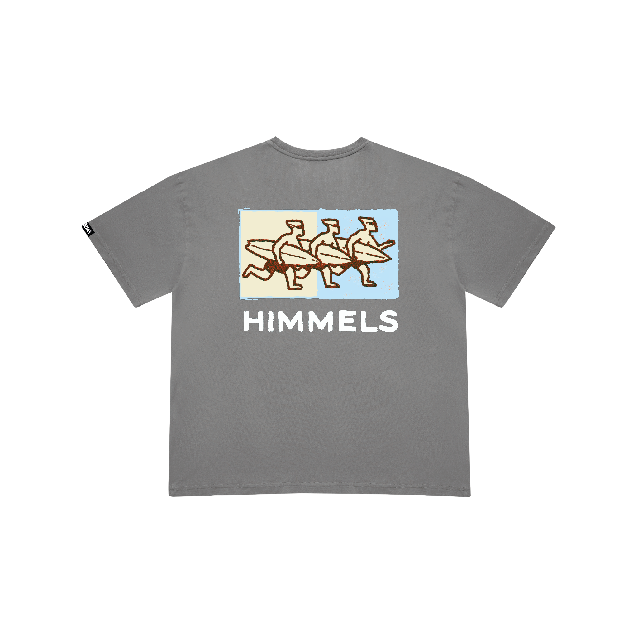 SURF LOBBY CHARCOAL T-SHIRT
