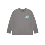SURF LOBBY LONG SLEEVE T-SHIRT CHARCOAL