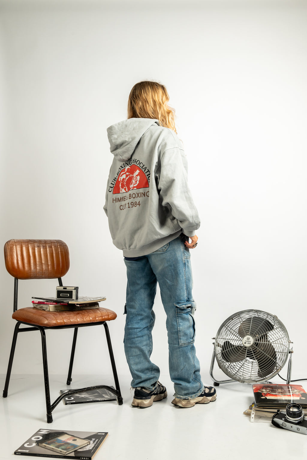 BOXING ZIPPER ICE GREY