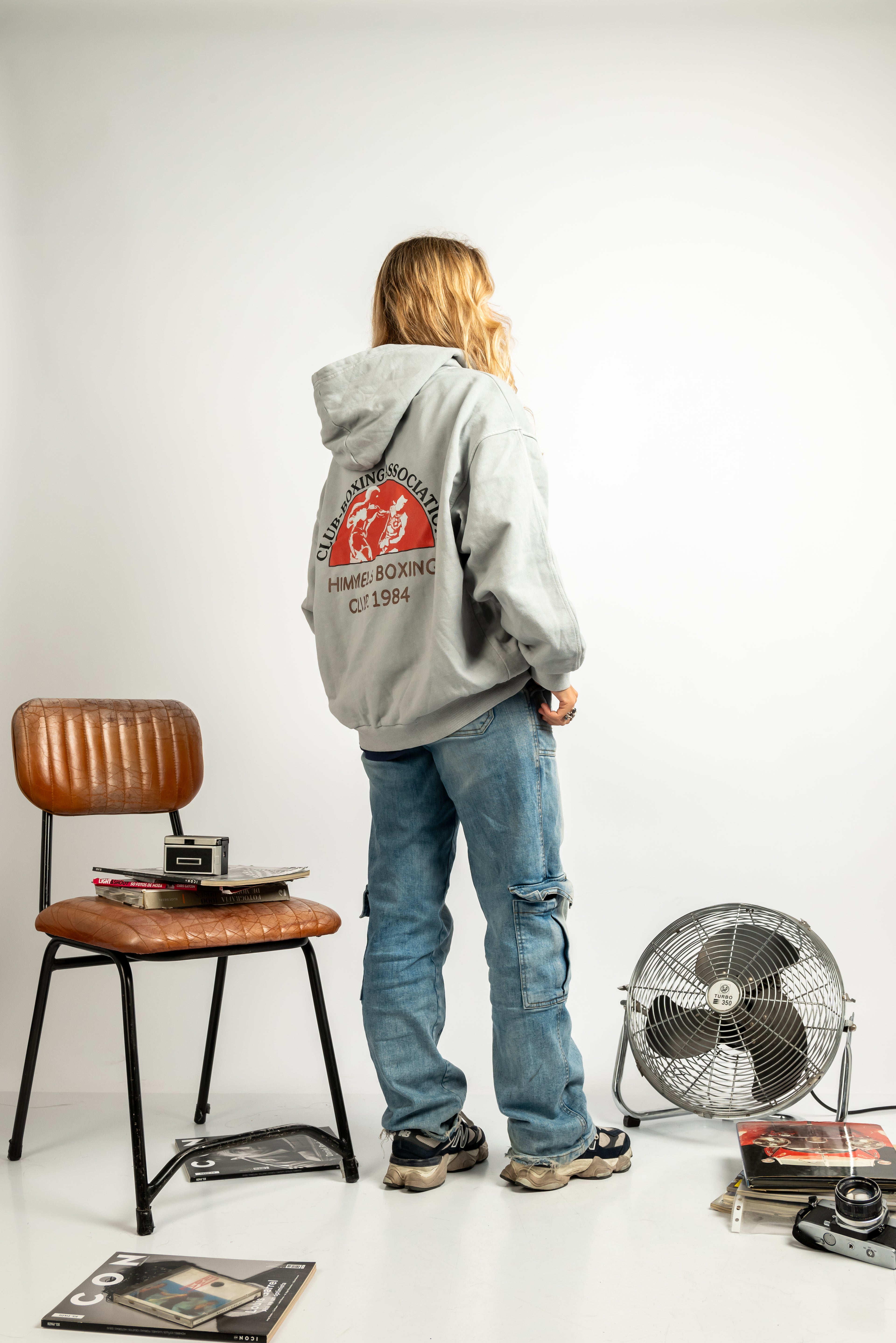 BOXING ZIPPER ICE GREY