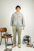BOXING ZIPPER ICE GREY