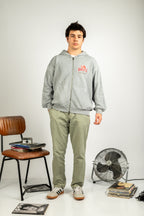 BOXING ZIPPER ICE GREY