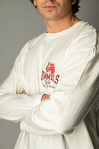 BOXING WHITE LONGSLEEVE