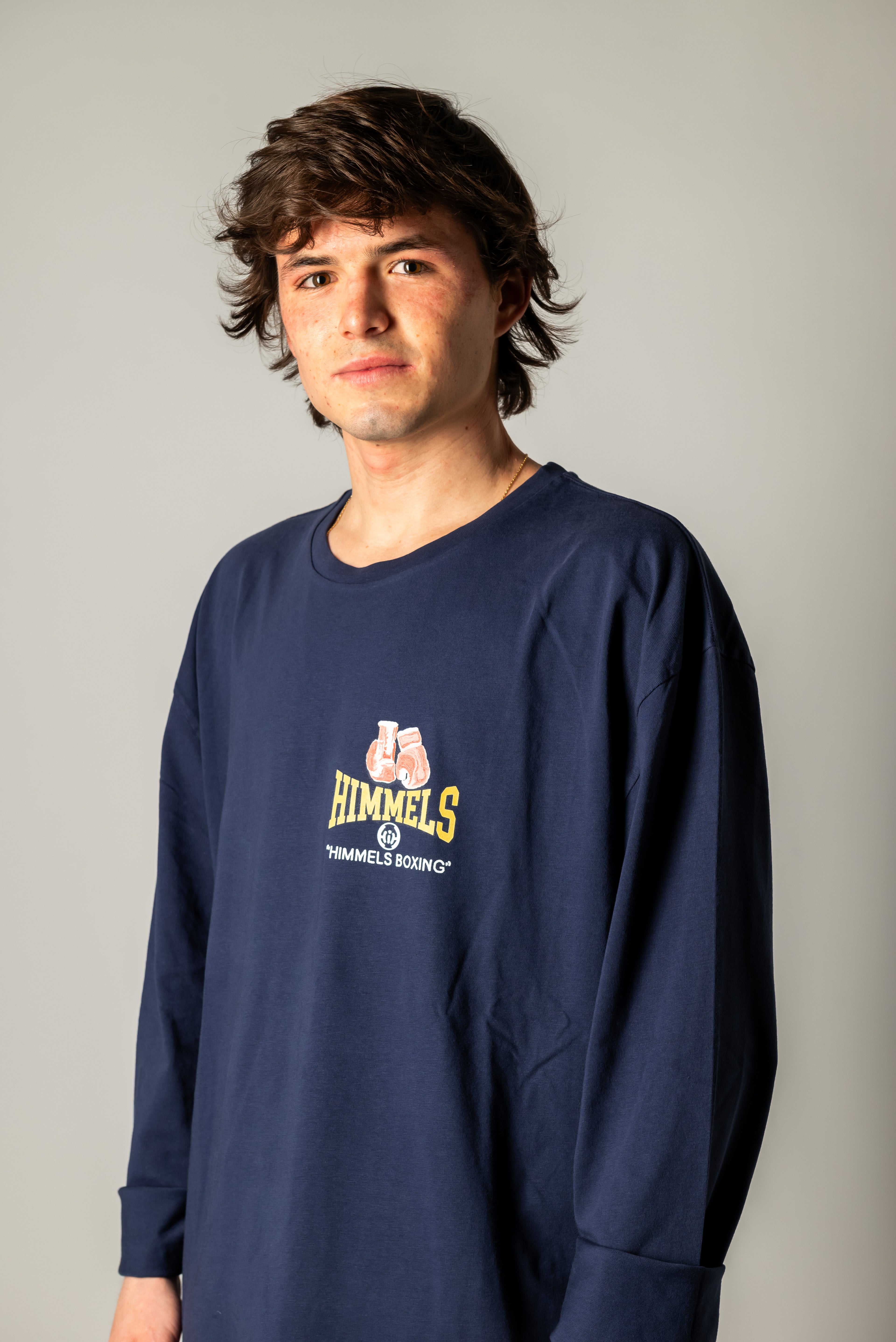 BOXING NAVY BLUE LONGSLEEVE