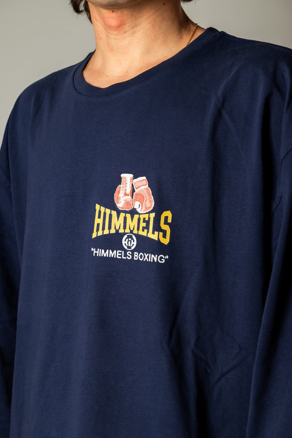 BOXING NAVY BLUE LONGSLEEVE