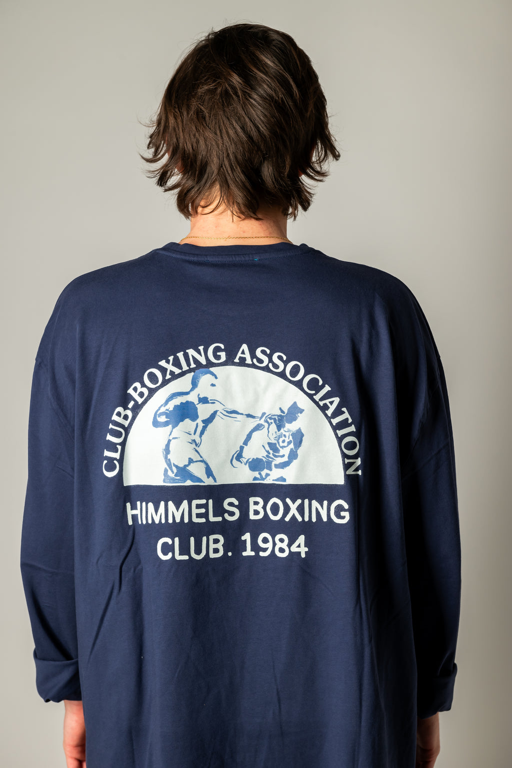 BOXING NAVY BLUE LONGSLEEVE