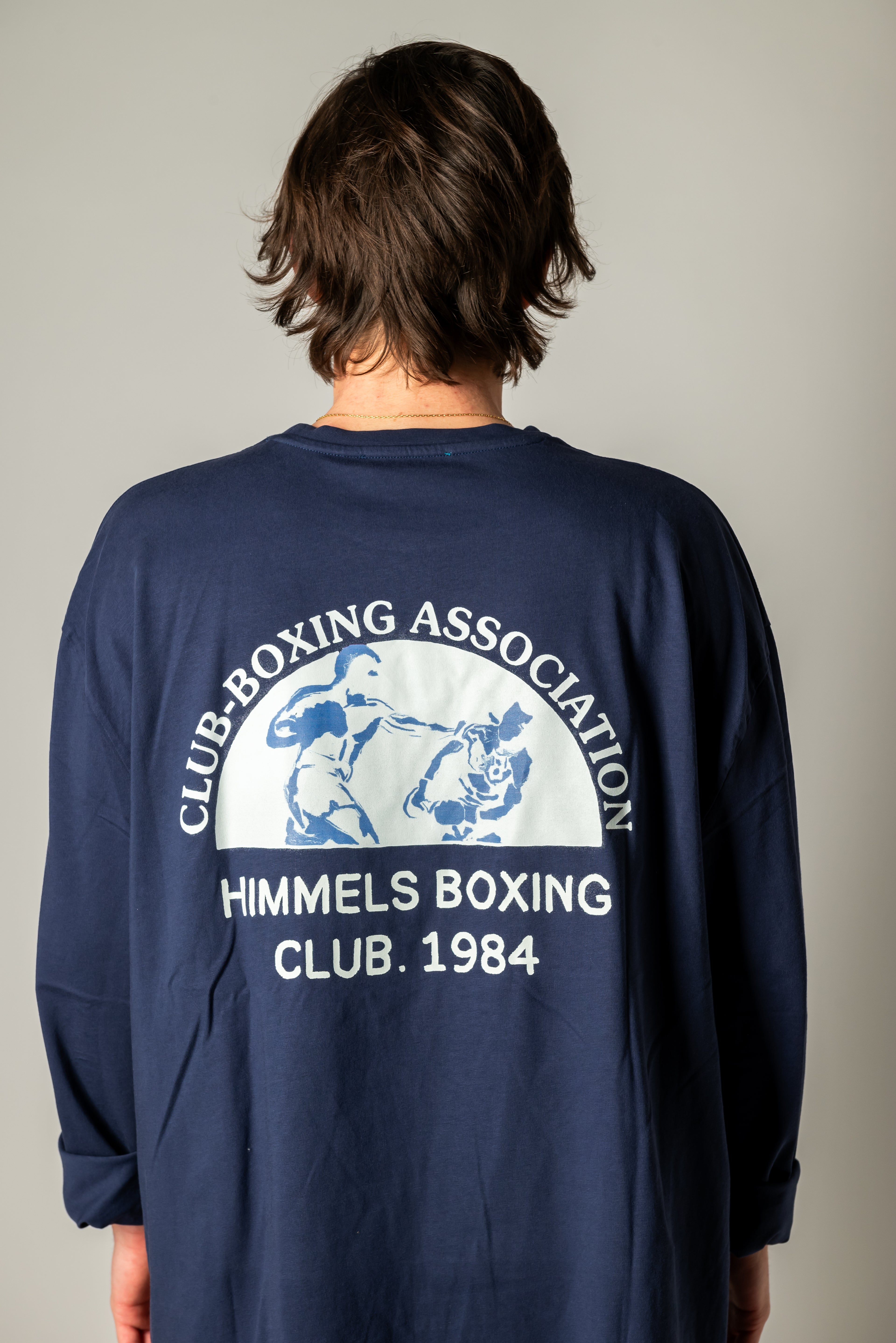 BOXING NAVY BLUE LONGSLEEVE