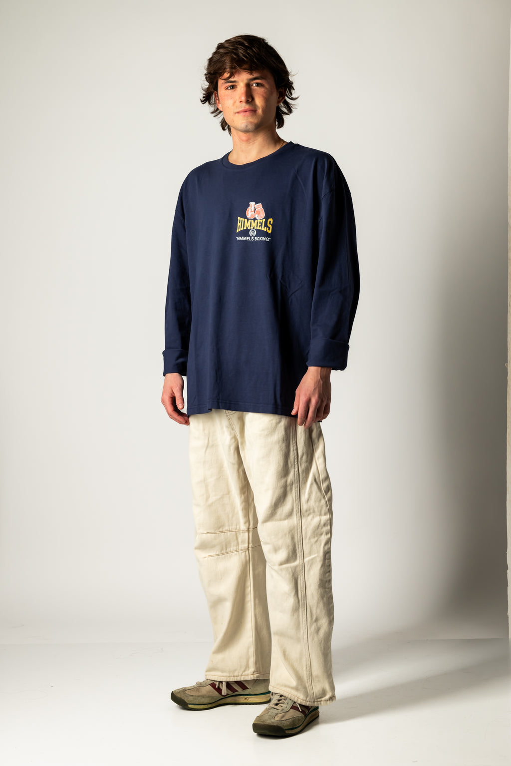 BOXING NAVY BLUE LONGSLEEVE
