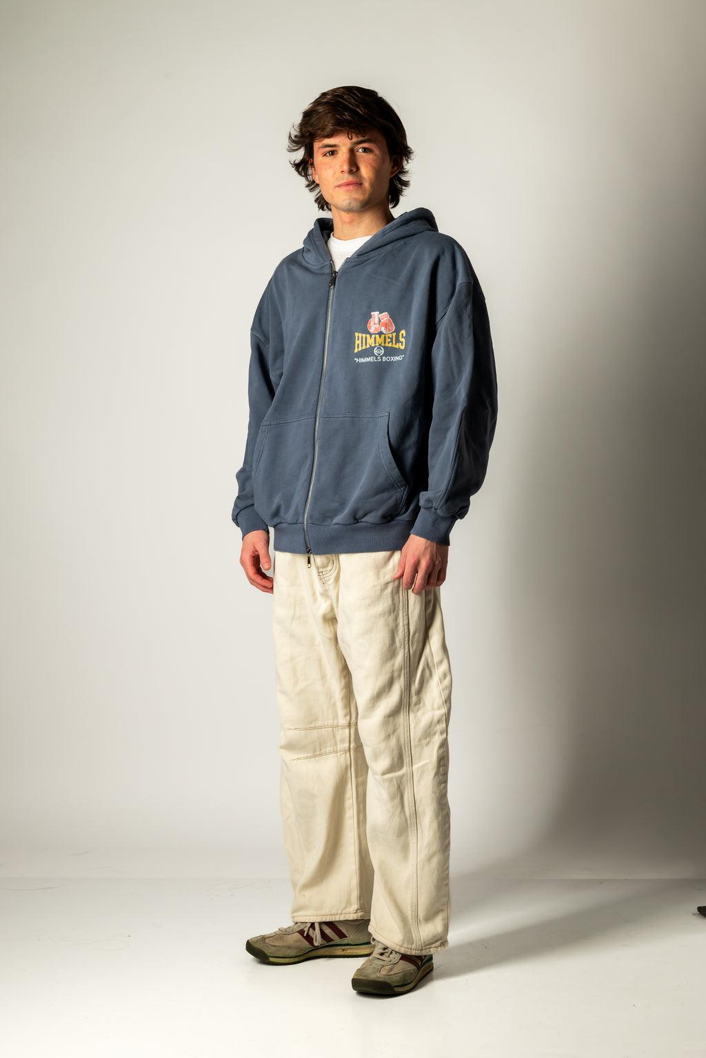 BOXING NAVY BLUE ZIPPER