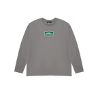 WRECKLESS BEHAVIOUR LONG SLEEVE T-SHIRT CHARCOAL