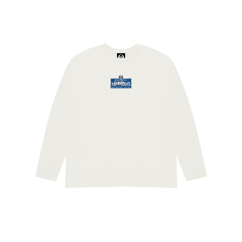 WB LONG SLEEVE T-SHIRT WHITE