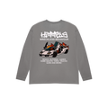 WB LONG SLEEVE T-SHIRT CHARCOAL
