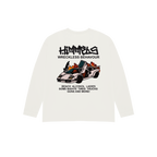 WB LONG SLEEVE T-SHIRT WHITE