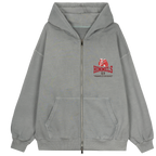 BOXING ZIPPER ICE GREY