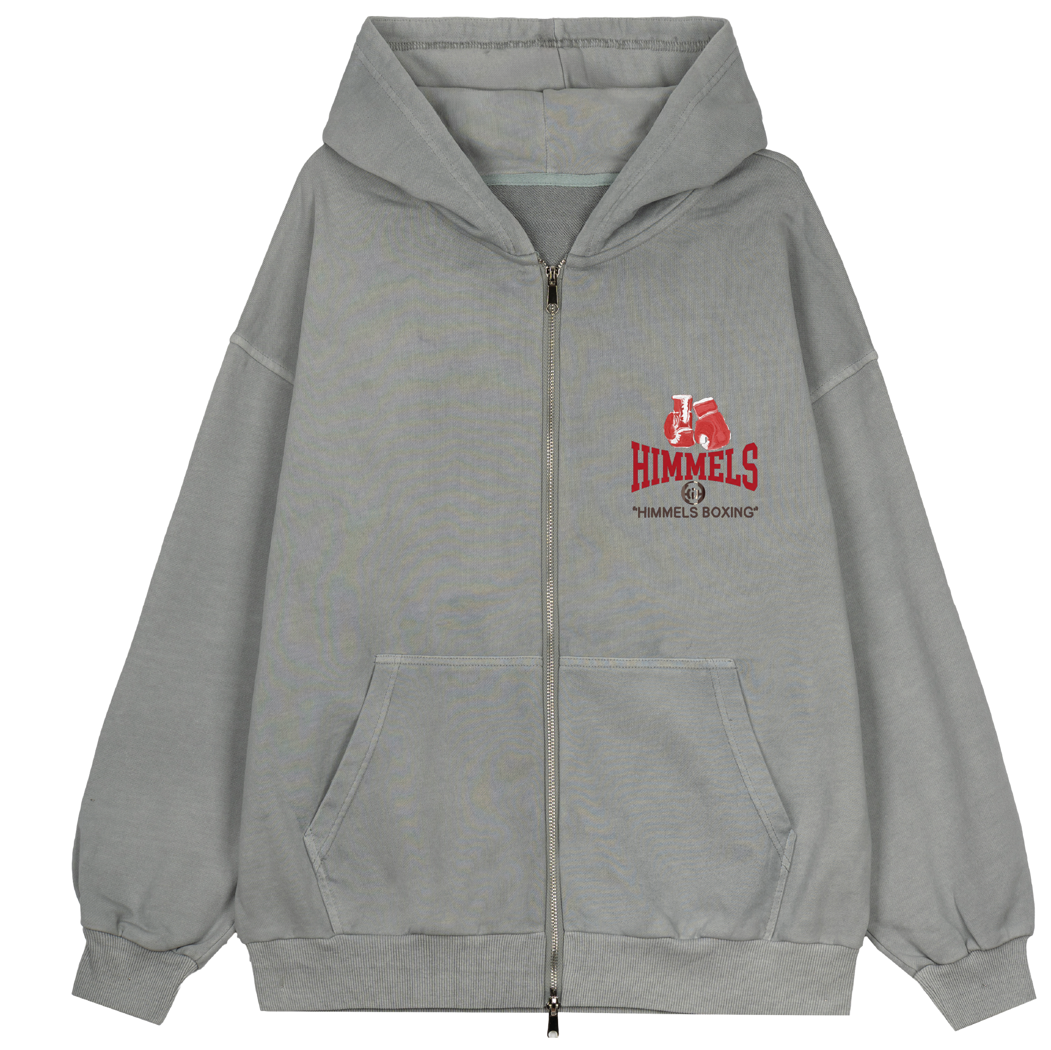 BOXING ZIPPER ICE GREY
